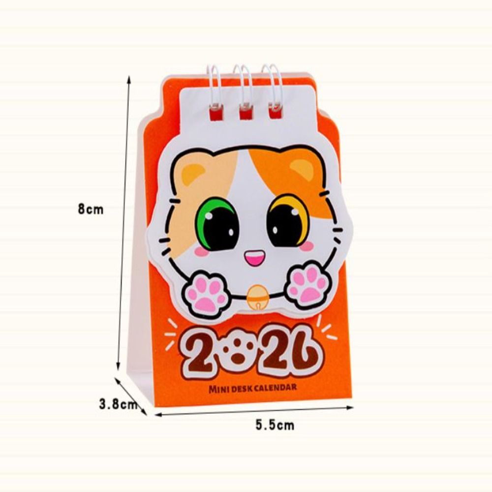 Portable Coil Calendar Mini Daily Planner New Schedule Planner  Office Desk Accessories