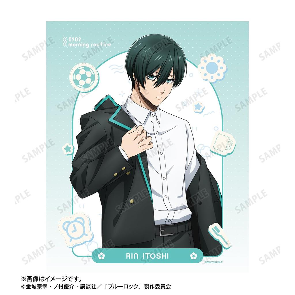 TV anime "Blue Lock" original illustration of Rin Ito's Morning Routine ver. canvas board