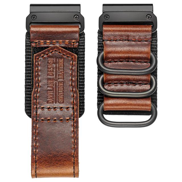 

Hemsut Leather Quickfit Garmin Watch Bands Outdoor Loop Straps 20mm 22mm 26mm For Fenix 7 7X Solar Forerunner Vivoactive 26mm&M 190mm to 260mm