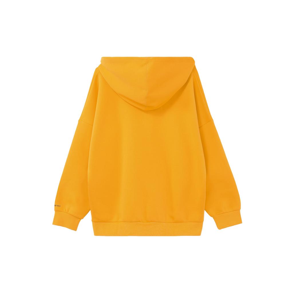 Adidas Neo X Gudetama Print Hoodie Sweatshirt Women Tops Yellow GU8167