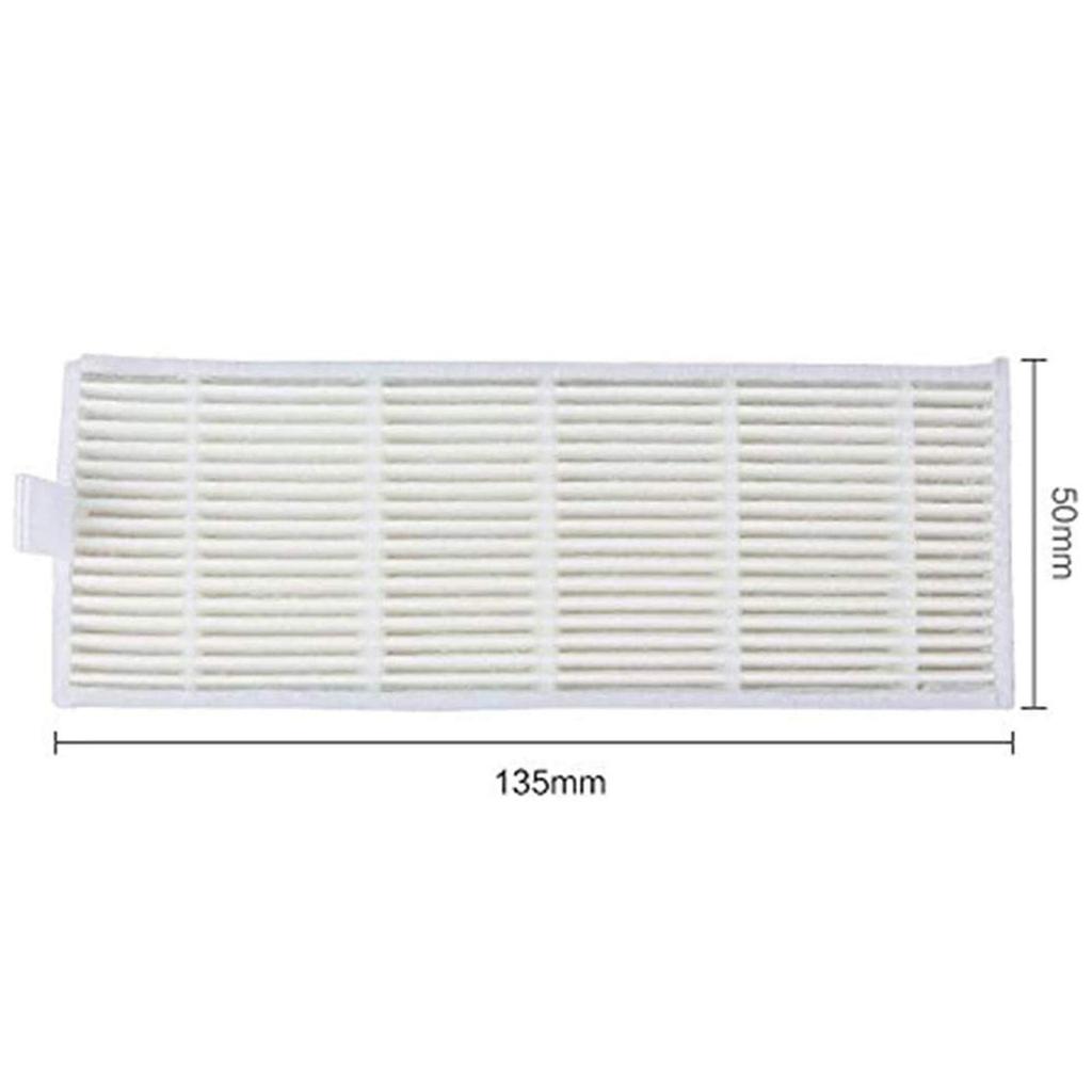 Ersatzfilter- und Seitenbürsten-Set für Roboterstaubsauger und A4e A6, A4, A4s, (18-teiliges Set)