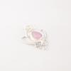 Pink Cat's Eye Gemstone 925 Solid Silver Jewelry Handmade Pendant Gift For Wife PP-38-49