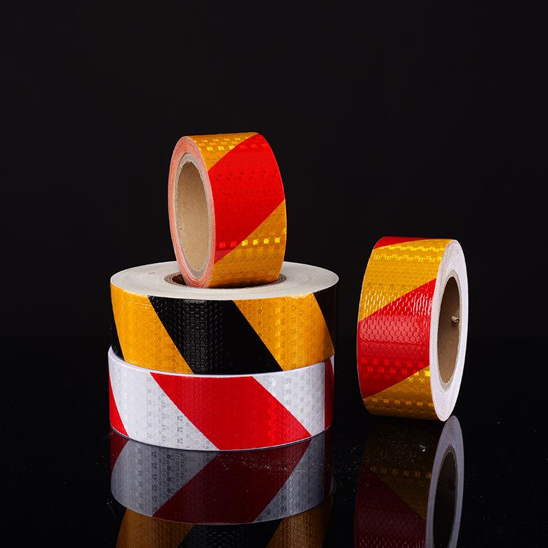 Truck Safety Night Reflective Arrow Sticker - Crystal Lattice Film