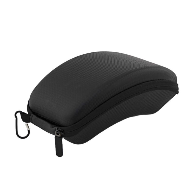 Durable Ski Goggle Case Adults Kids - Black Portable Dustproof Storage Box With Hook Strap