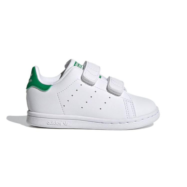 Adidas Stan Smith Primegreen Infant White Green Baby Sneakers Cloud-White FX7532