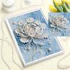 DIY Flower Pearl Diamond Art Painting Kits for Adults and Beginners, Fine View Sparkling Painting Craft Home Wall Decor Handmade Gift