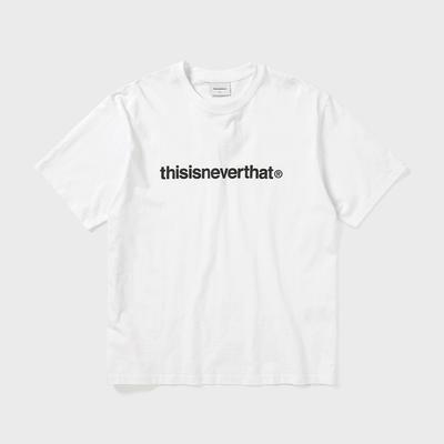 ThIs Is Never ThaT T Logo Tee whiTe