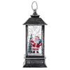 Christmas Santa Claus Crystal Lantern & Ornament
