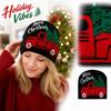 Unisex Christmas Knitted Hat for Men Women Fall Winter Holiday Party