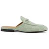 GUCCI Princetown Closed Toe Slippers Women's Green 784913 FADCX 3448