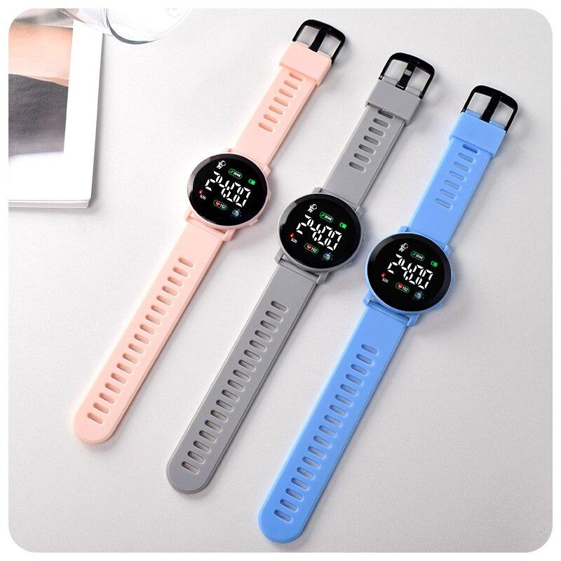 Fashion Men Women Sport Silicone Watches Astronaut Electronic Watch Lightweight Waterproof Wrist Watch LED Display Clock