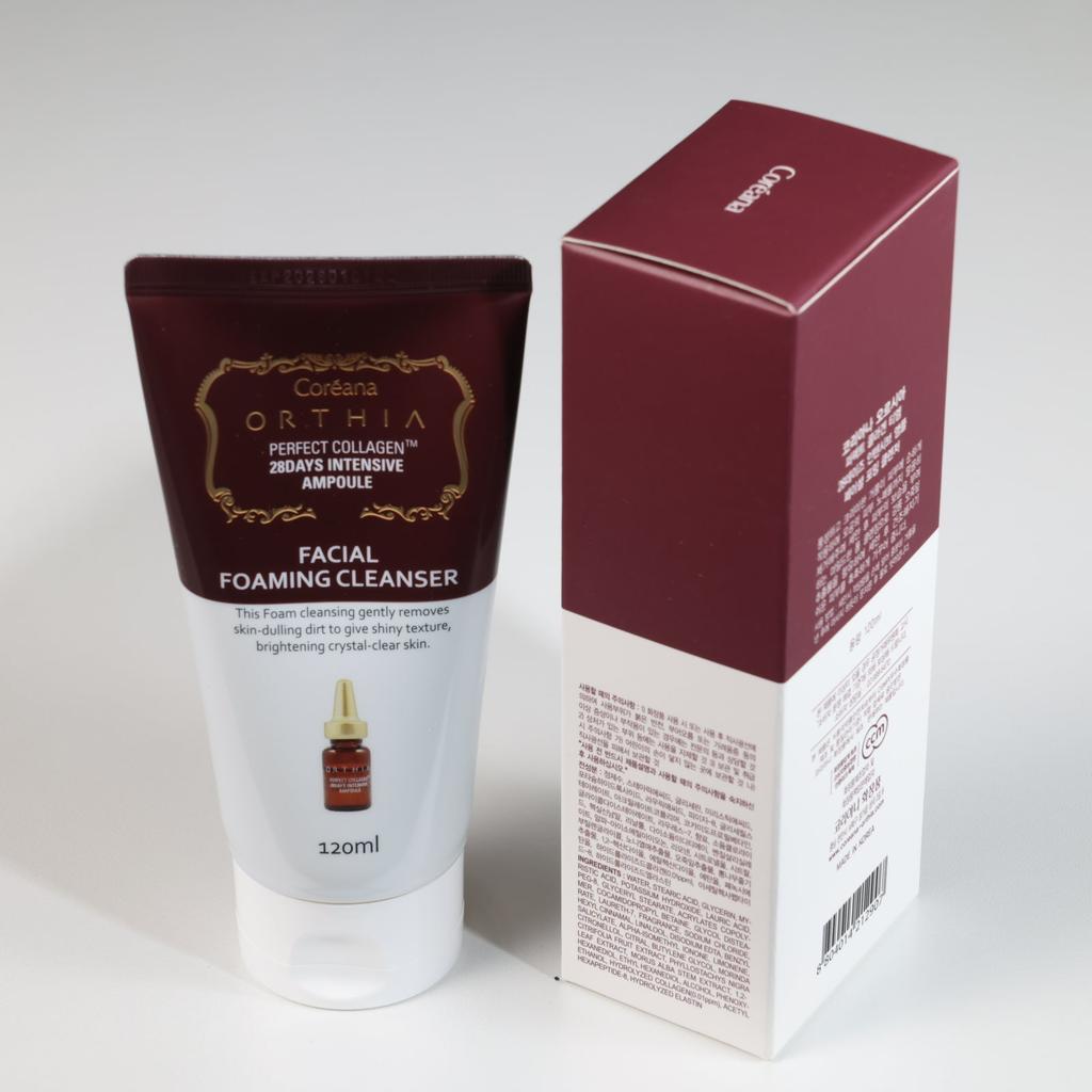Coreana Orthia Perfect Collagen Facial Foaming Cleanser 120ml