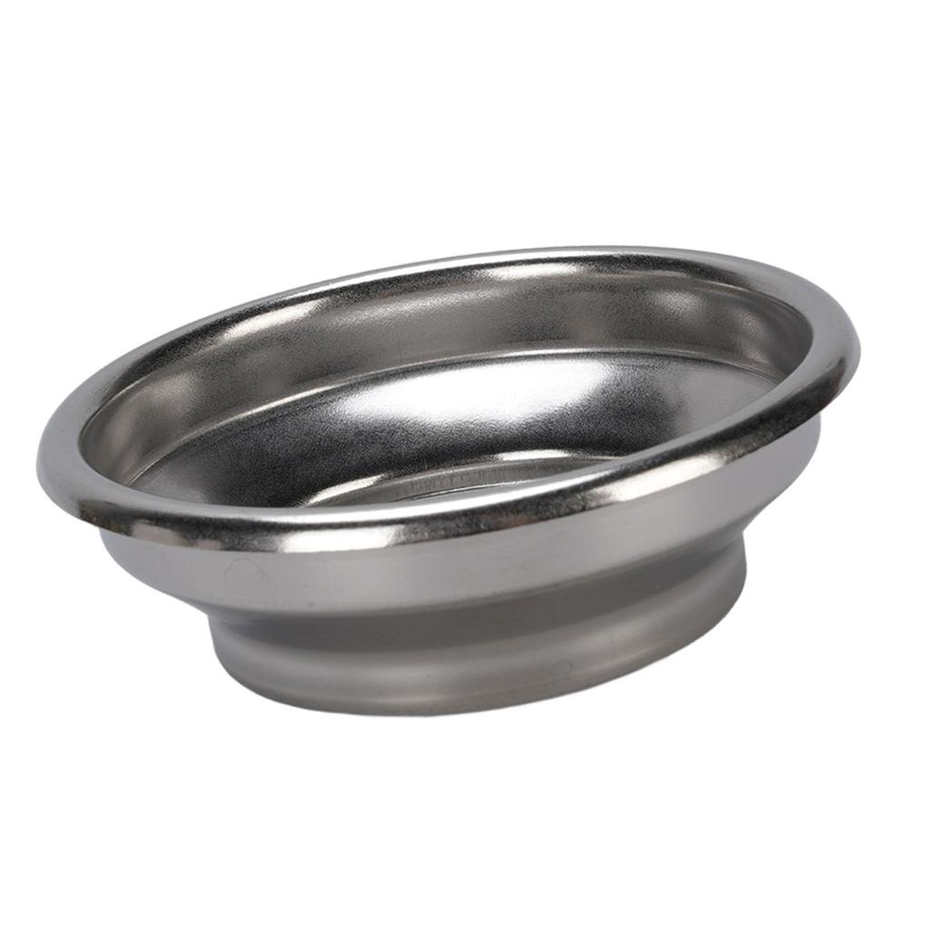 Náhradní košíček na filtr 54 mm s kulatým nerezovým sítkem na puk a papírovými filtry do kávovaru