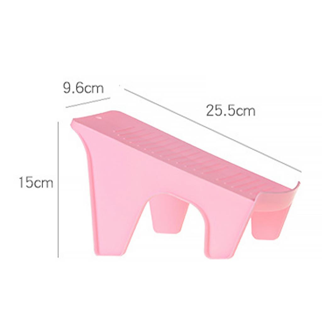 Shoe Stacker Double Layers Space Saving Durable PP Simple Design Tidy Orderly Storage Shoe Slots