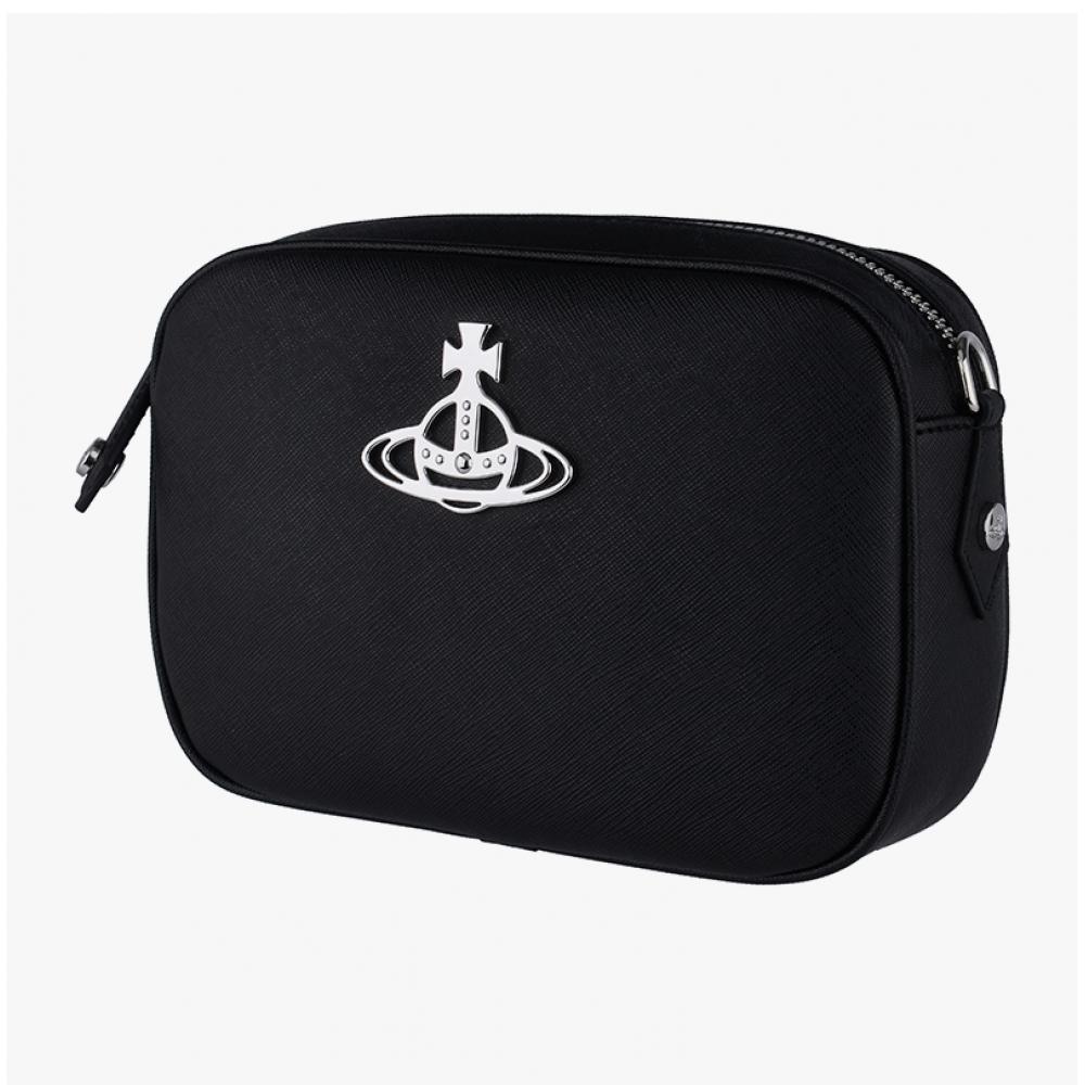 Vivienne Westwood Anna Saffiano Camera Bag Crossbody 48020003u S0021 N401