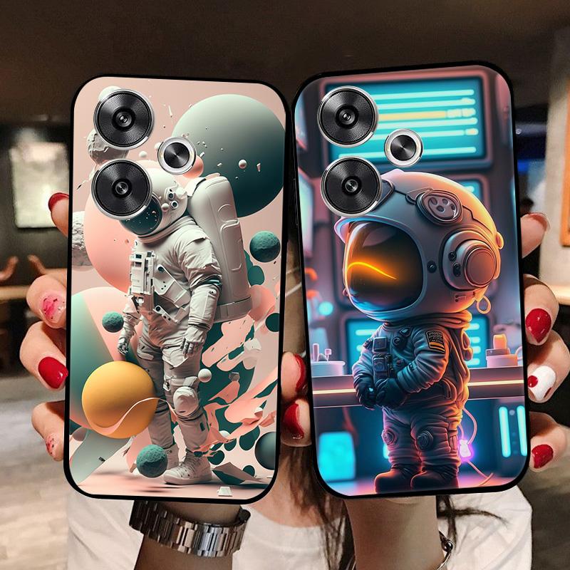 For Coque Poco M6 4G Case Soft Silicone Back Cases for Xiaomi Poco M6 4G Phone Cover PocoM6 POCO M 6 Full Protection Etui Funda