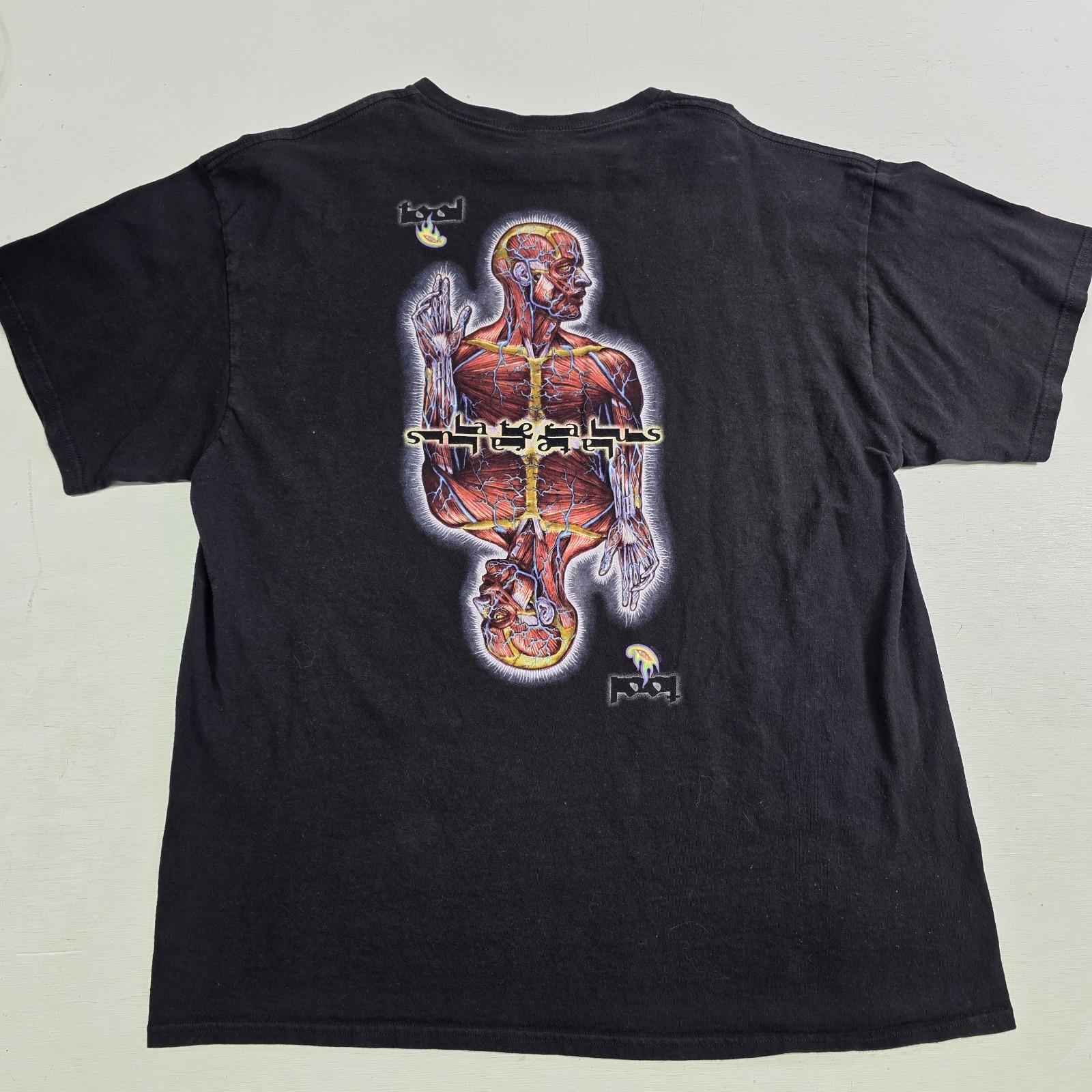 Vintage 2001 TOOL T-Shirt Lateralus Band Rock Metal Psychedelic Black Mens Sz XL S