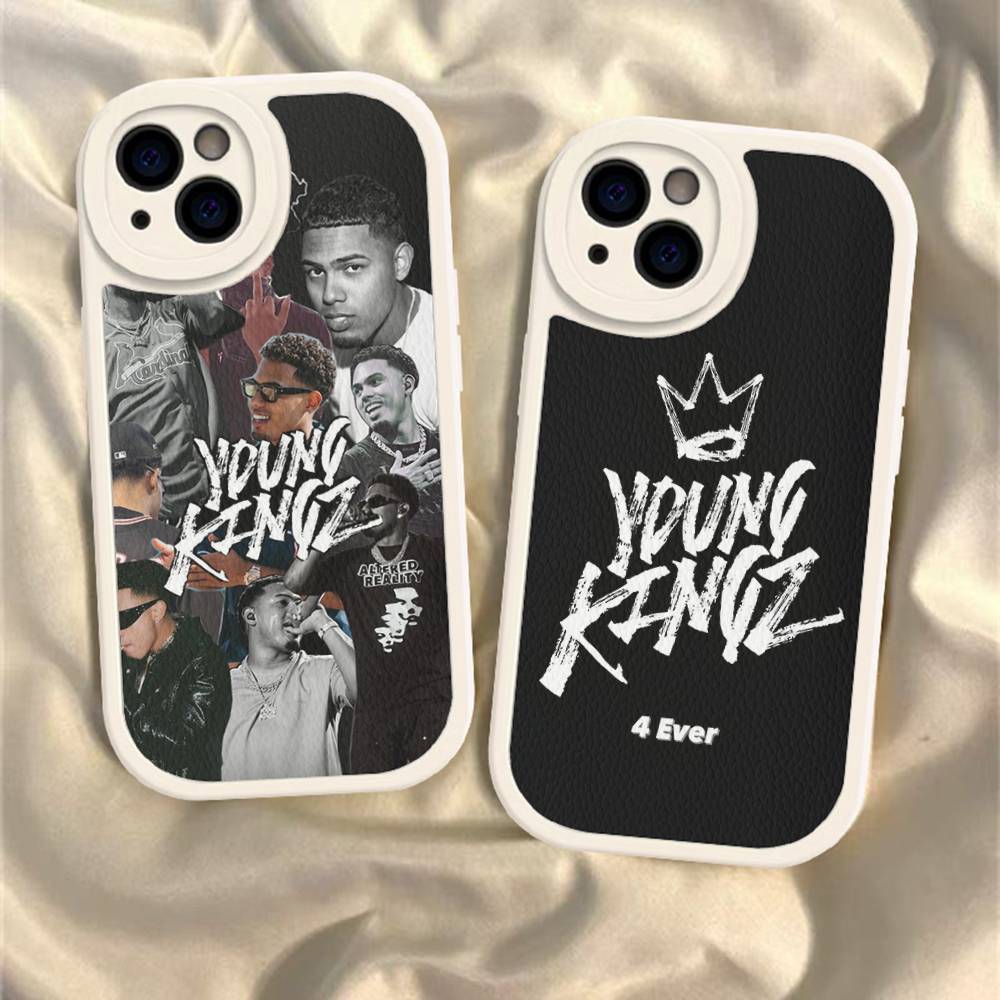 Myke Towers Rapper Phone Case For IPhone 16 15 14 13 12 11 Pro Max Plus Leather Soft Cover