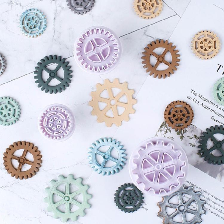 Zahnradform Uhrenradform Fondantformen Kuchen-Gadgets für DIY Kuchen Cupcake Dekoration