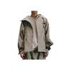 Adidas Originals X Hamcus Co-Branded Survey Jacket With Plain Hood Unisex Jacket Pebble-Silver-Gray HY4195
