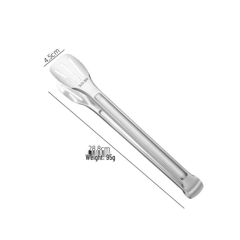 12-inch 304 Stainless Steel Food Tongs