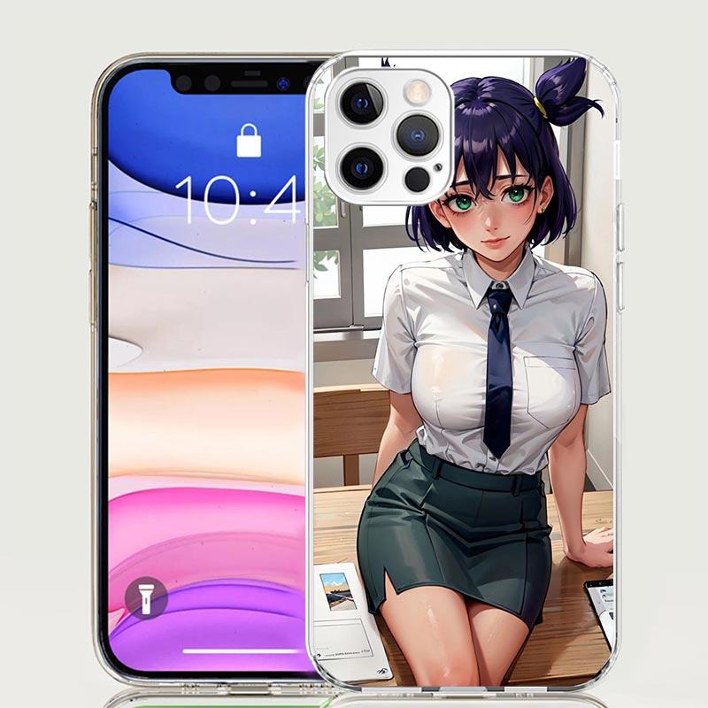 Ewiger Sommer Anime Handyhülle für Apple iPhone 17 Air 16 15 Plus 14 + 13 Mini 12 11 Pro Max 7 8 SE 16Max Weiche Hülle
