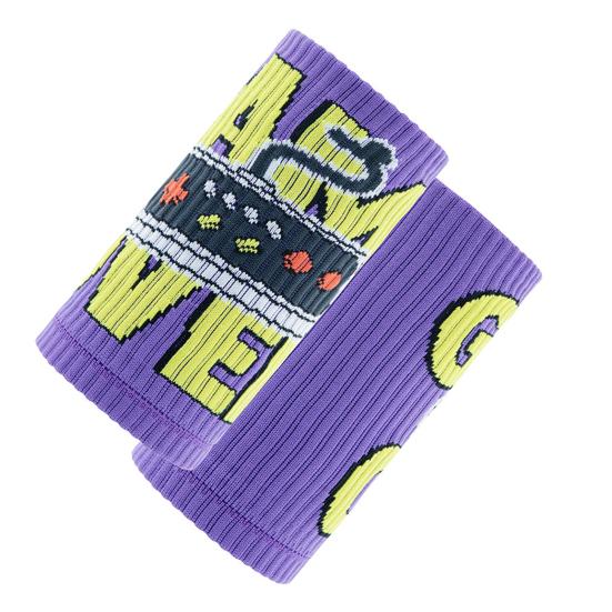 

1 Pair Wrist Guards Ergonomic Non-slip Good Elasticity Breathable Cozy Protect The Wrist Nylon Tennis Basketball Wrist Guards for Sports фиолетовый