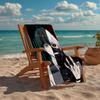 Ultra-Soft Beach Towel with Tokyo Ghoul Theme,Ideal for Pool - Camping, Diving - Perfect Travel Essential, Vibrant Beach Towel.