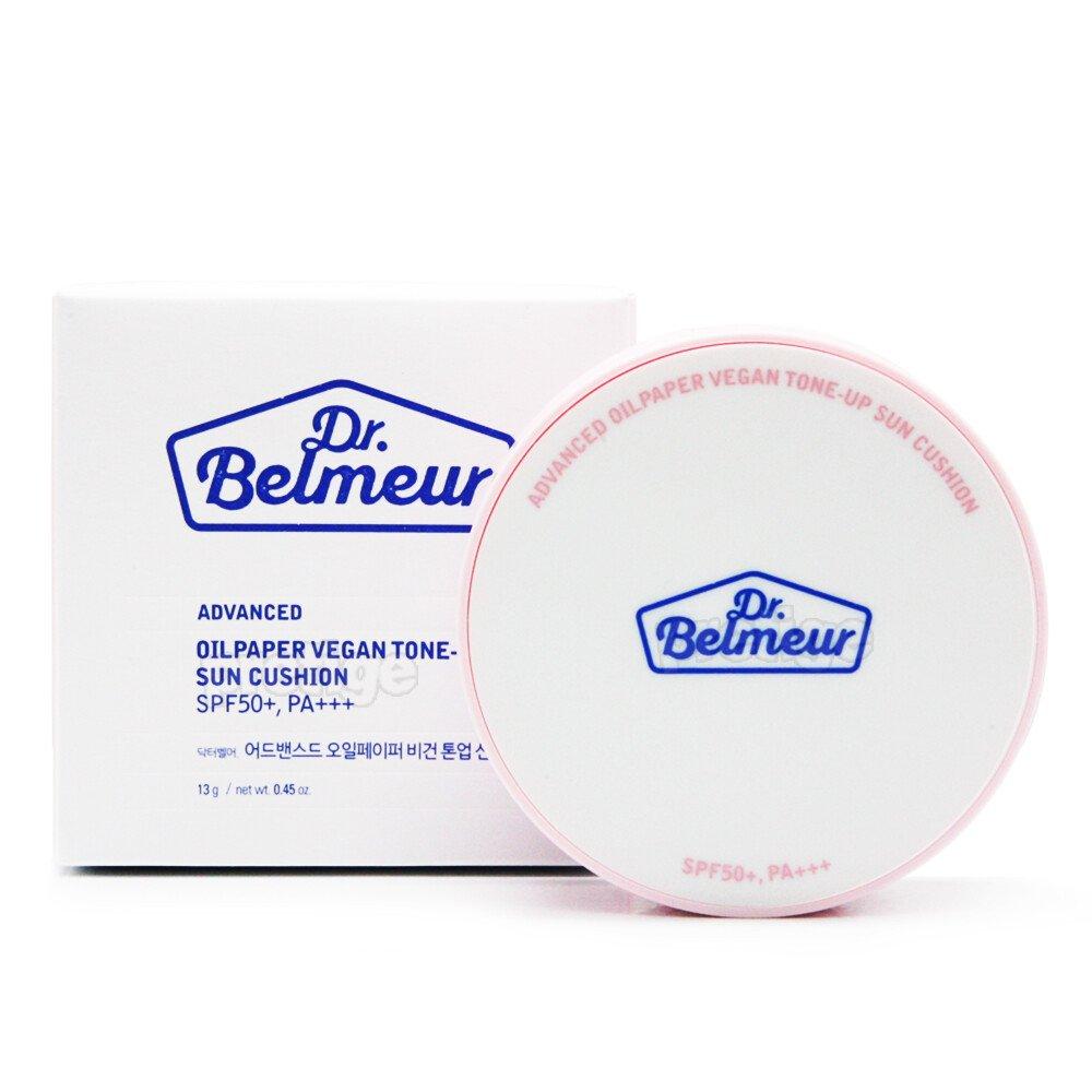 

The Face Shop Dr. Belmeur Oil Paper Vegan Tone-Up Sun Cushion 13g