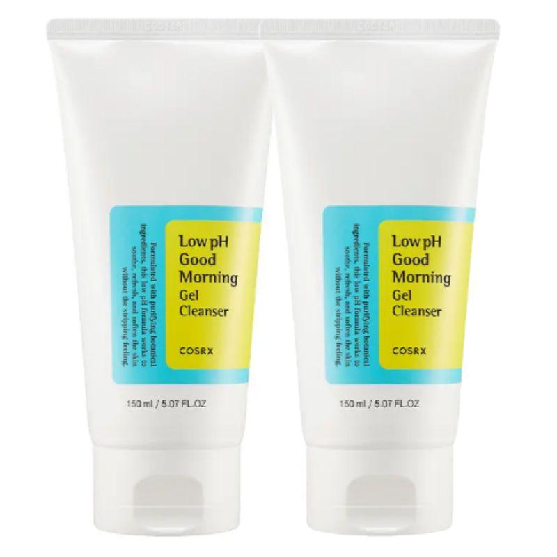 COSRX Low pH Good Morning Gel Cleanser (150ml) - Gentle Daily Cleanser for Sensitive & Acne-Prone Skin
