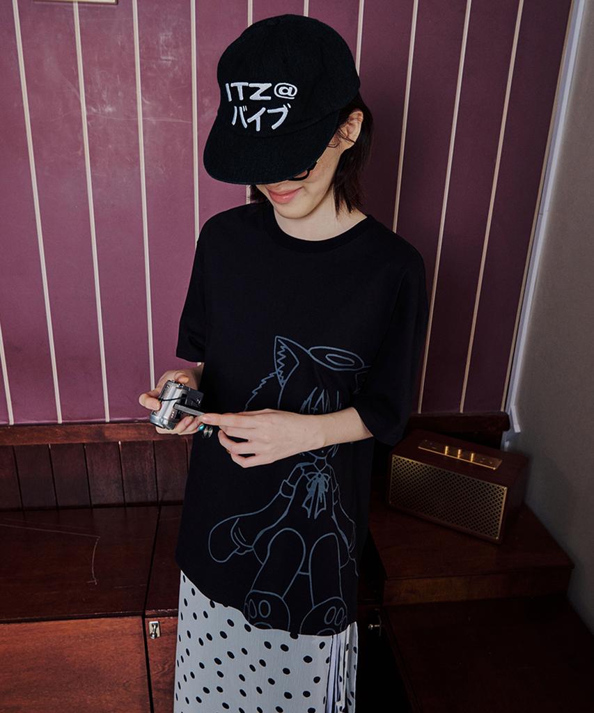 Isjabaibeu Mix Logo Cap - Black