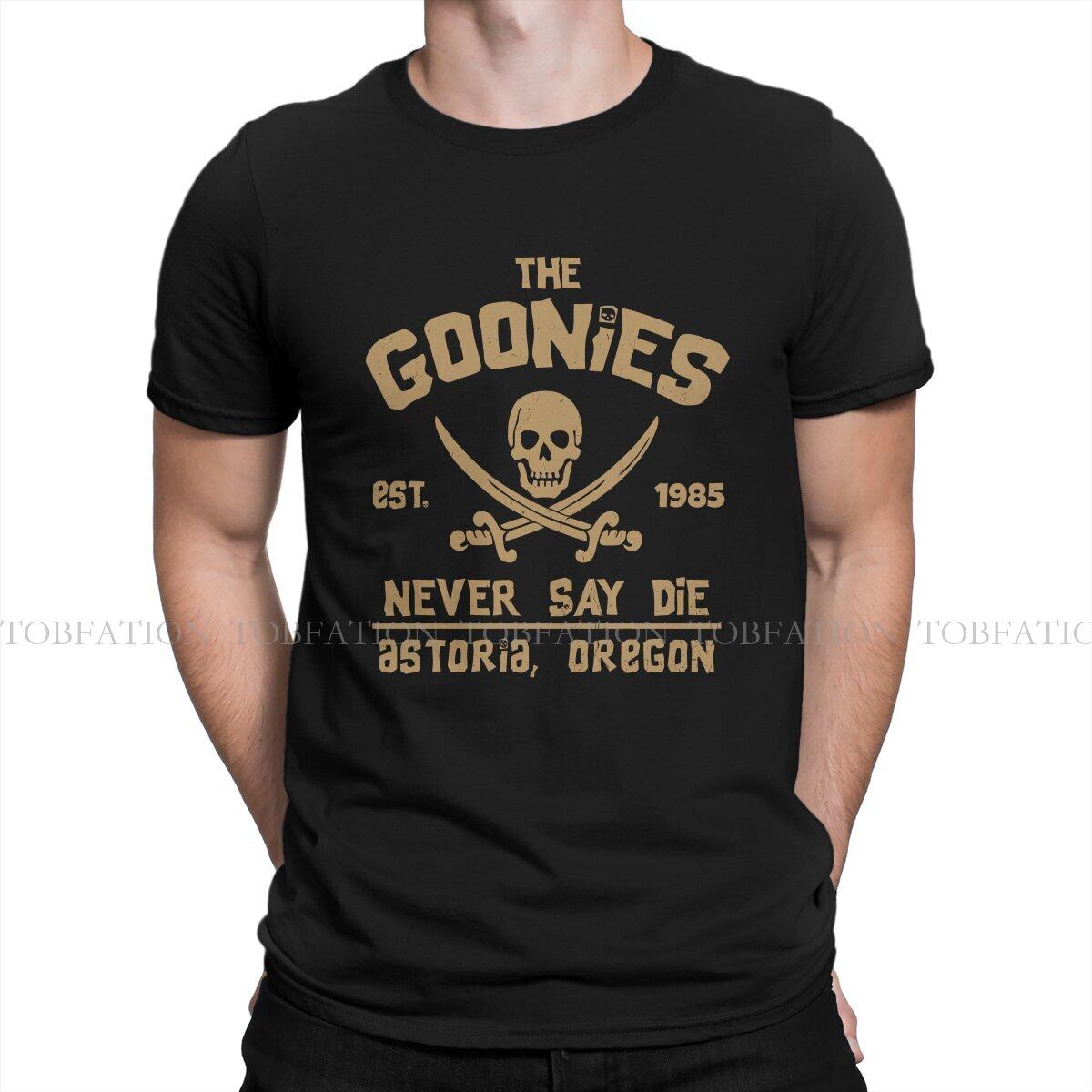 

The Goonies Movie TShirt for Men Never Say Die Basic Leisure Sweatshirts T Shirt 100% Cotton Trendy Fluffy - Men s Summer Cot... S разноцветный