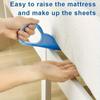 Ergonomic Bed Sheet and Bed Skirt Tuckers - Easy to Insert into All Corners