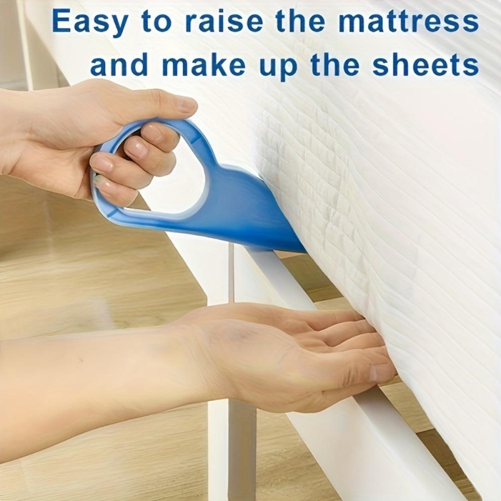 Ergonomic Bed Sheet and Bed Skirt Tuckers - Easy to Insert into All Corners
