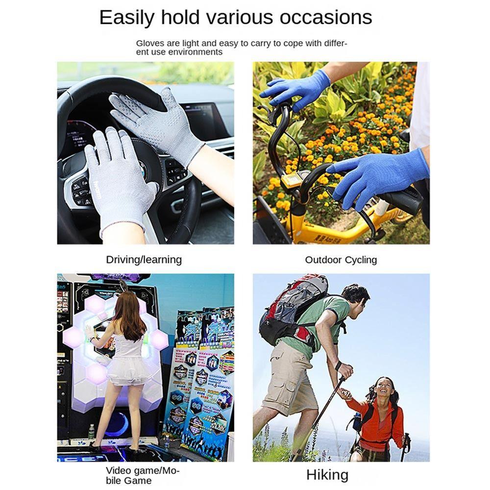 Women Outdoor Sport Knitted Wool Mitts Sport Cycling Gloves Touch Screen Gloves Full Finger Mittens