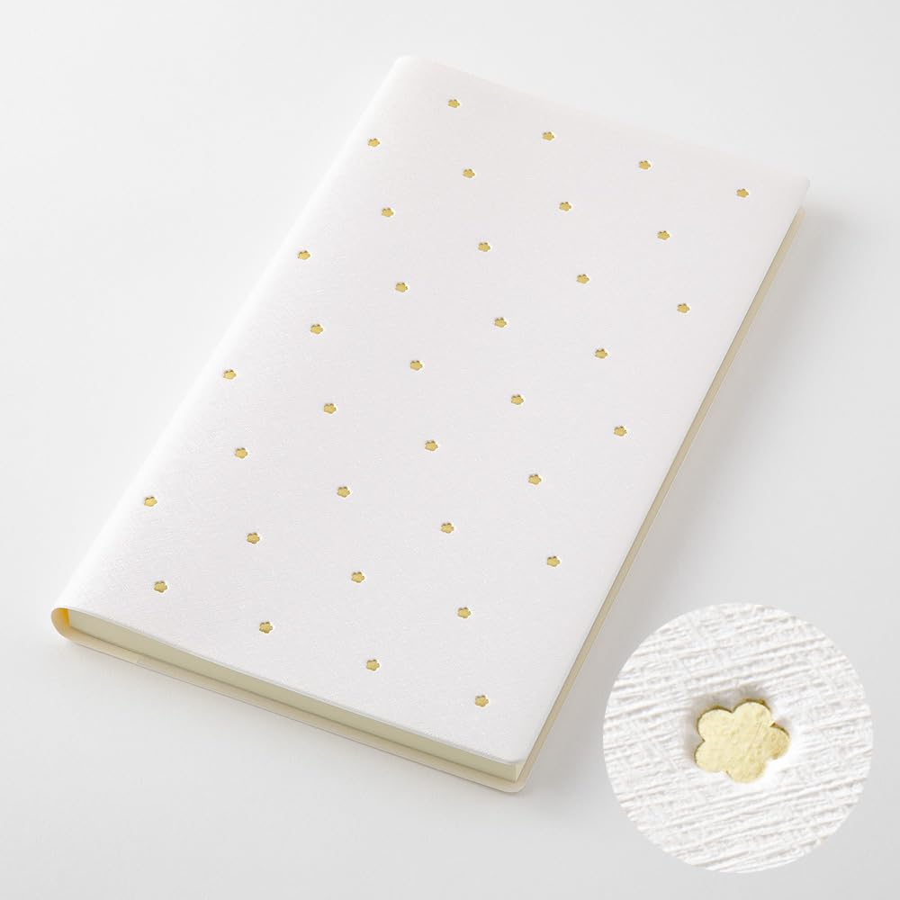 Midori Professional Diary, 2026, A5 Slim, Monthly, Floral Pattern, 22415006 (Starts December 2025)