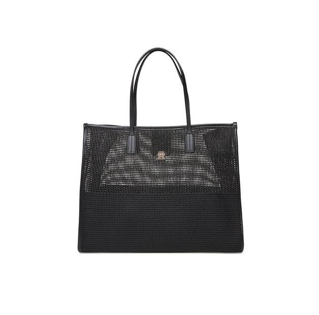 

Сумочка Tommy Hilfiger Th City Summer Tote Woven AW0AW17640 чёрный