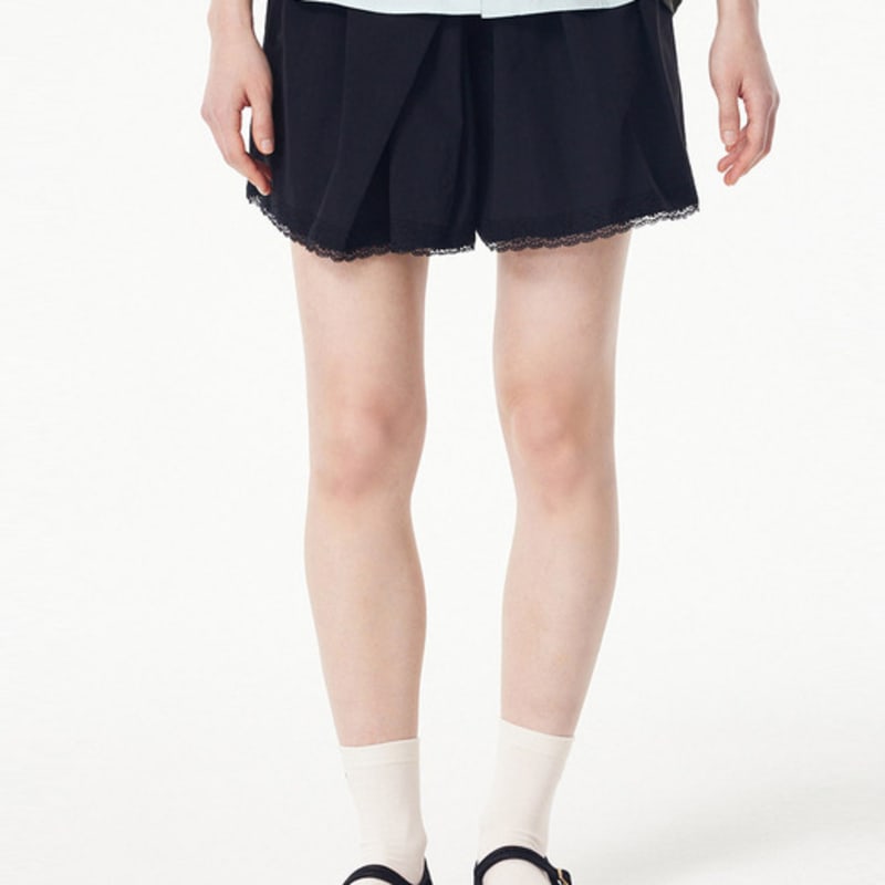 GCUT Honeycomb Collar Socks_Ivory 7215284202