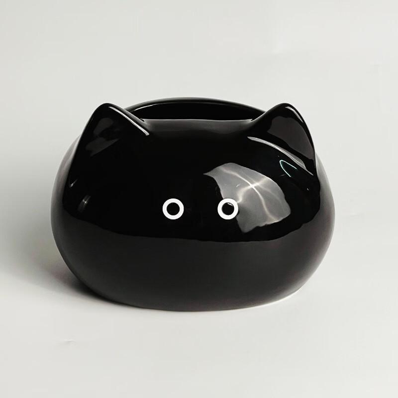 

Retro Black Cat Tissue Holder