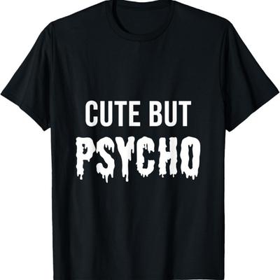Camiseta Fofa Mas Psicopata Camiseta