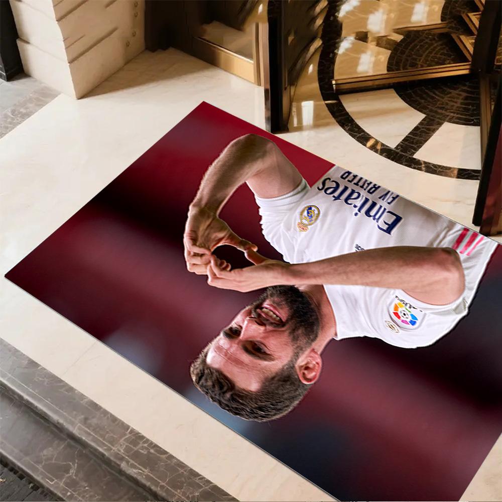 Brazilian Footballer Victory. Carpet Design for Hallway Kitchen Outdoor Dormitory Antislip Carpet Office home decor Perfect Gift for Women/Men