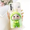 For OPPO Reno4 Pro / Reno4 Cute Cat Flower Cartoon Phone Case For Oppo Reno 4 4Pro 4G Shockproof Soft Silicone Bumpers