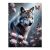 Diamonds Art Painting Wolf Owl Leopard Cat Diy Full Square Round Drill Rhinestone Embroidery Animal Deer and Crow Mosaic Cross Stitch Kits