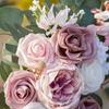 Artificial Wedding Arch Floral Swag Romantic Artificial Hanging Flowers Swag for Centerpiece Table Party Home Decor Pink White