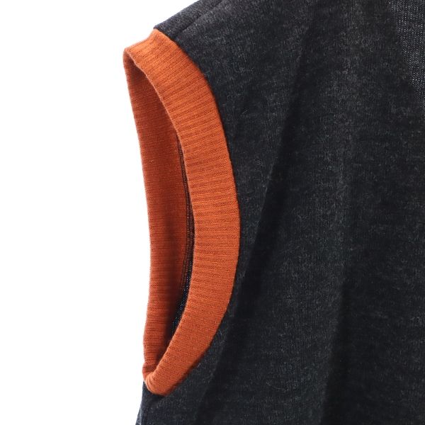 unused VAST222 19AW made in Japan By color V neck Knit vest 2 Men's Used