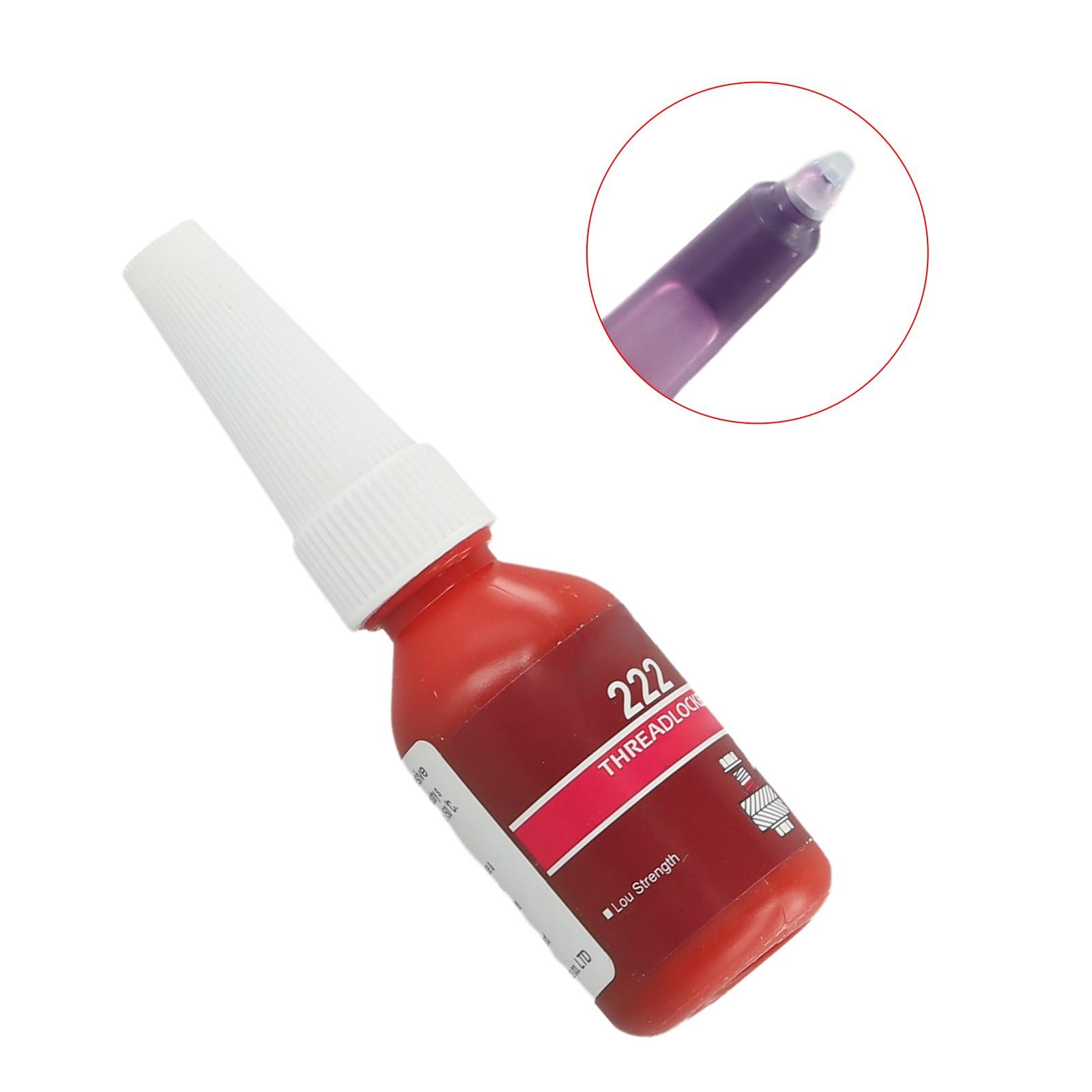 

10 мл Клей для фиксации резьбы Надежный фиксирующий раствор Нелетучая формула 222