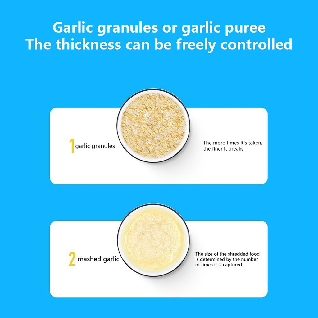Tainless Steel Garlic Press Chopper Multi Function Manual Food