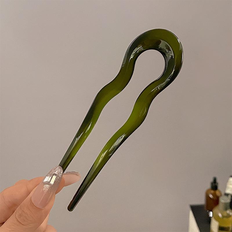 Simple U Shaped Hairpin Metal Hair Sticks U French Hair Clips Pins Fashionable Hair Jewelry Accessories for Women