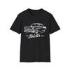 1956 Chevy Bel Air T-Shirt – Klassisches Auto Grafik-T-Shirt für Oldtimer-Enthusiasten