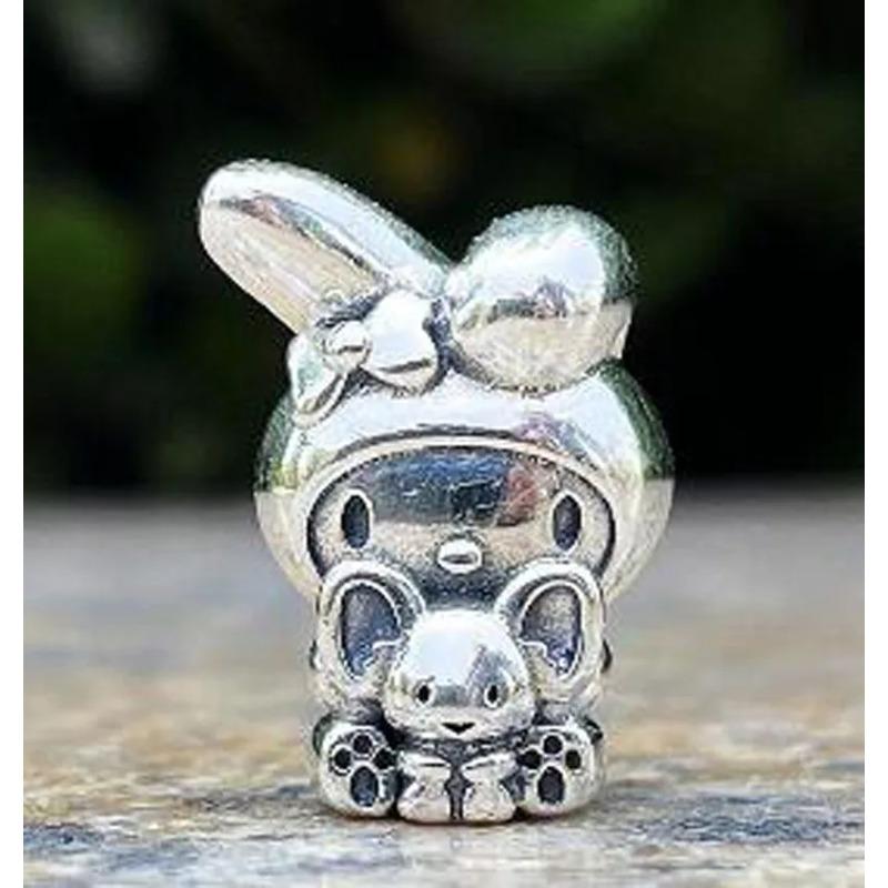 925 Silver,Cartoon Cute Cat,Dog Bead Pendant,Suitable for Original Bracelet DIY Accessories,Exquisite Jewelry